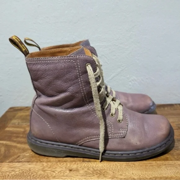 Dr Martens Felice boots purple women's size 9 - Picture 3 of 12